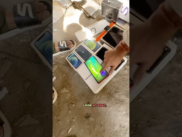 Why does this kid have so many iPhones?📱🤔 #shorts #iphone #apple #usa