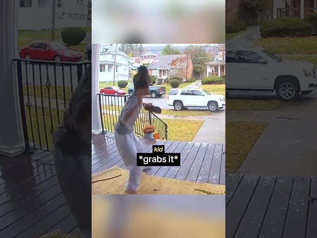 When little guy copies his mother