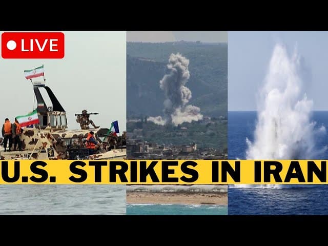 LIVE: U.S. Military Launch STRIKES In Iran - Multiple IRGC Officials KILLED