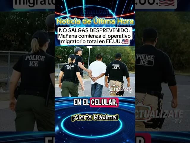 Comienzan operativos migratorios en EE.UU