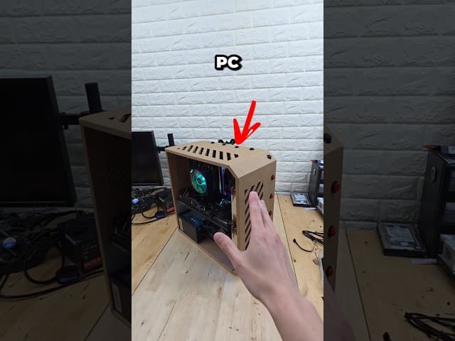 our cardboard PC has one major issue