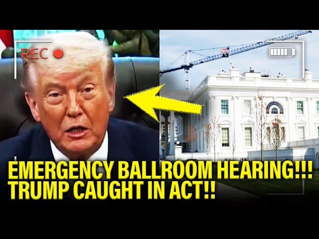 Trump Gets RUDE AWAKENING as BALLROOM PLANS BLOW UP!!!