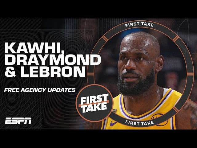 Kawhi, Draymond & LeBron MAJOR NEWS BREAKDOWN 🚨 | First Take