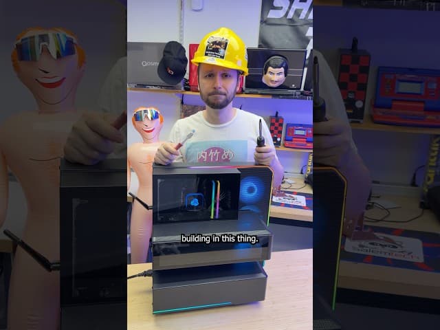 FINALLY a PC case that's NOT an RGB fishtank. Phanteks EX5 PLUS! #pc #tech #shorts #technology