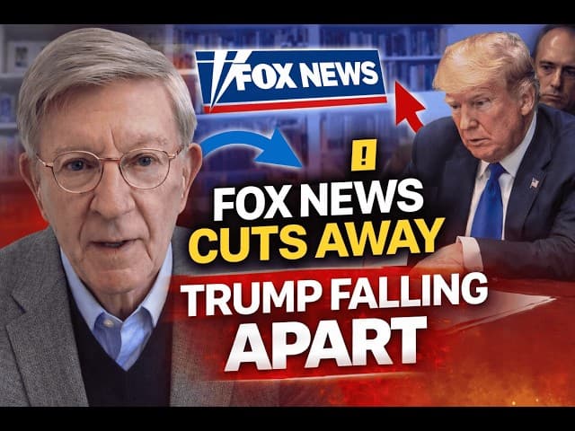 1 Minute Ago: Trump Falls Apart Staff Handling Him Legacy Panic & Black History Erasure |George Will
