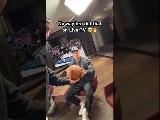 Bro understood the assignment 👨🏼‍🍳🏀 @NBA