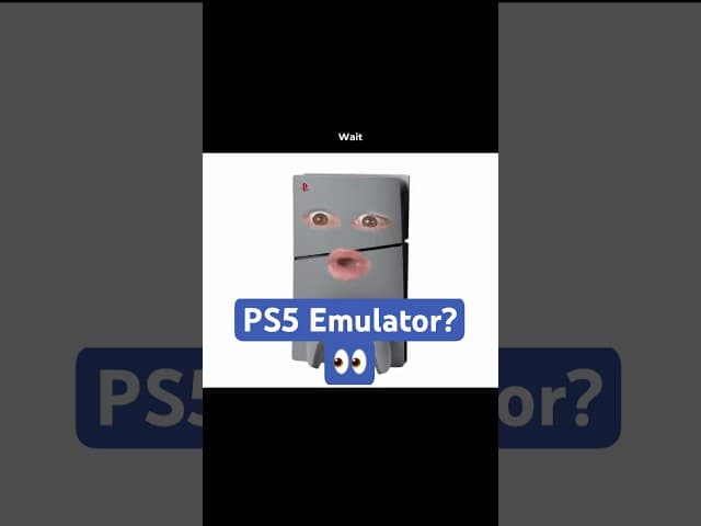 PS5 Emulator? 👀