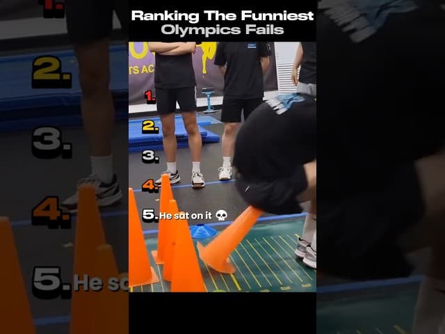 Ranking The Funniest Olympics Fails