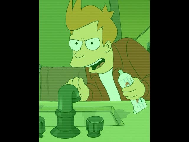 So in the end, Fry's kidney was eaten by someone