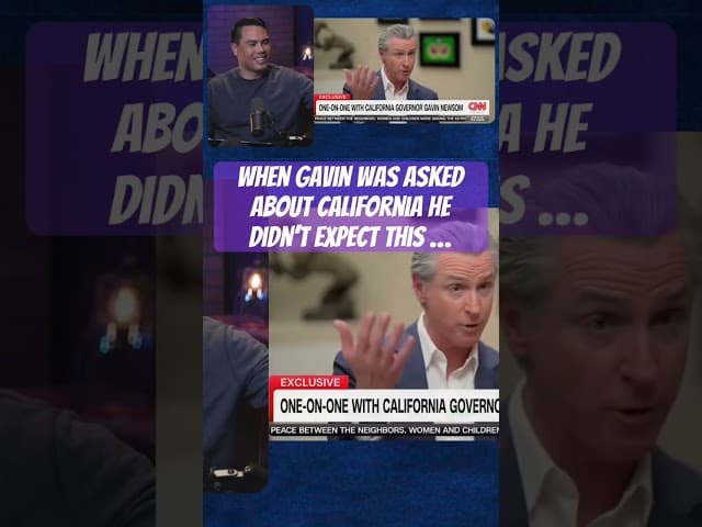 WATCH how Gavin Newsom didn’t expect this to happen!!!