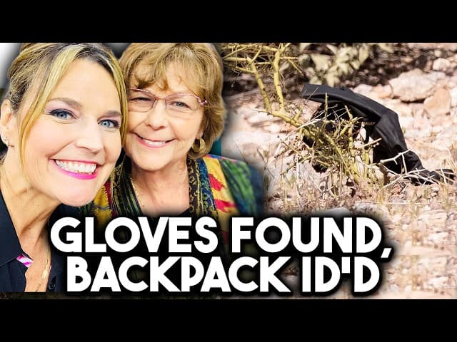 FBI Drops Major Clue About Mystery Perp, Gloves Found, Backpack ID'd | Nancy Guthrie Missing Day 11