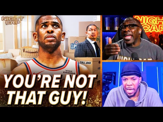 Unc & Iso Joe STUNNED by Chris Paul getting PACKED UP and SENT HOME by the Clippers! | Nightcap