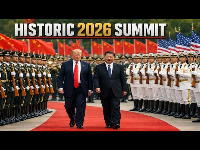 President Trump & Xi Jinping’s 2026 Summit: U.S. Military Supply Chain at Stake