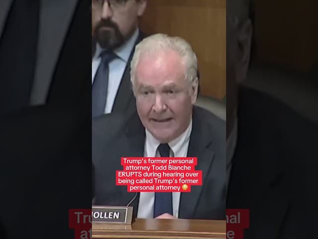 Trump's former personal attorney Todd Blanche ERUPTS during hearing