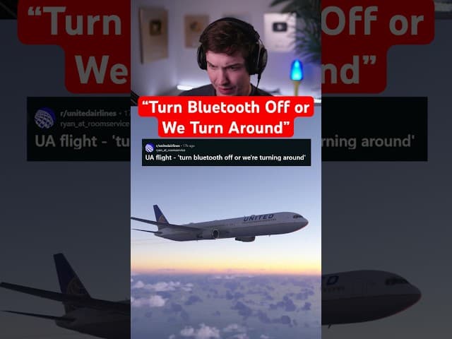 “Turn Bluetooth Off or We’re Turning Around”