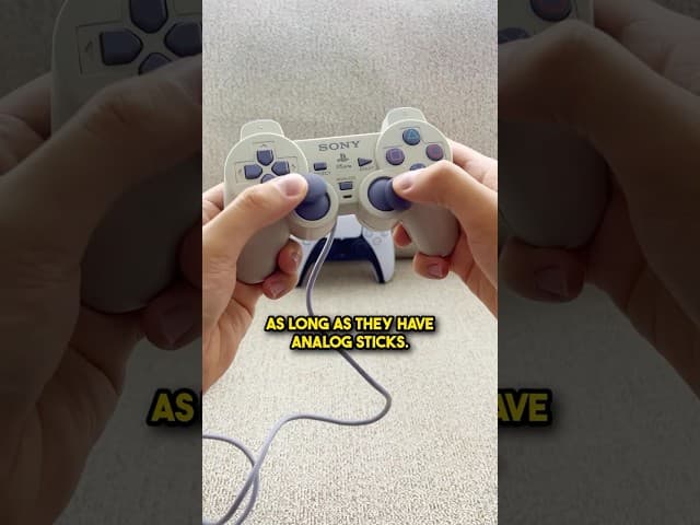 PS2 Controller on PS5?! #playstation #ps5 #shorts