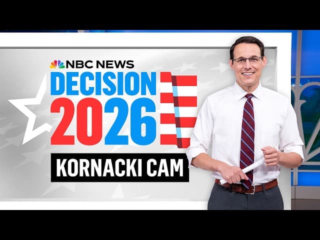 LIVE: Steve Kornacki analyzes midterm primary election results | Kornacki Cam | NBC News