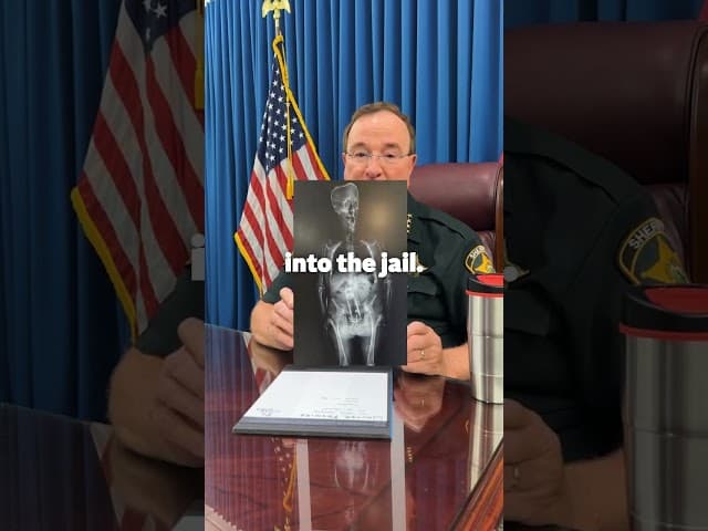 Florida man tried to smuggle thermos into jail by 'putting it up his exit ramp'