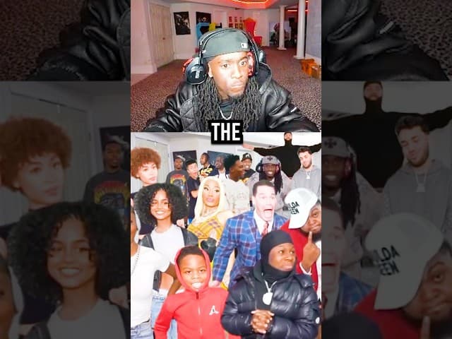 Kai Cenat Watches A Compilation Of Every Celebrity Guest In His Room! 🔥😭