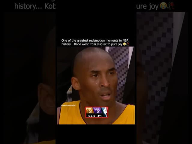Bro had Kobe stressed😂💀