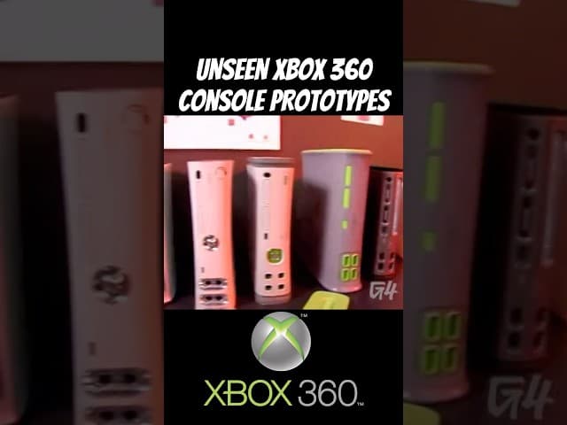 Xbox 360 Unreleased console prototypes