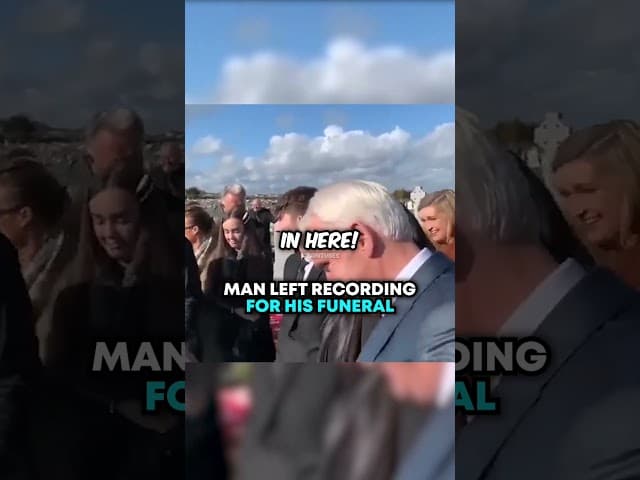 Man Left Recording For His FUNERAL 🥹