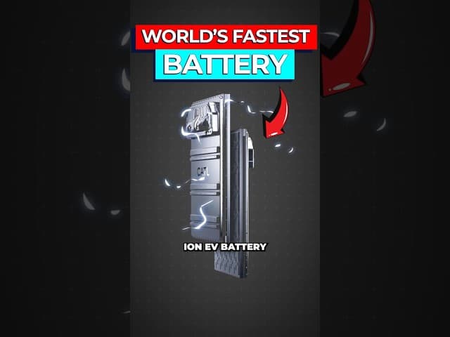 China Just Launched World's Fastest Charging Battery