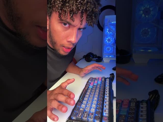 I was VERY surprised how good this Cyberpunk keyboard is.. #carterpcs #gaming #keyboard