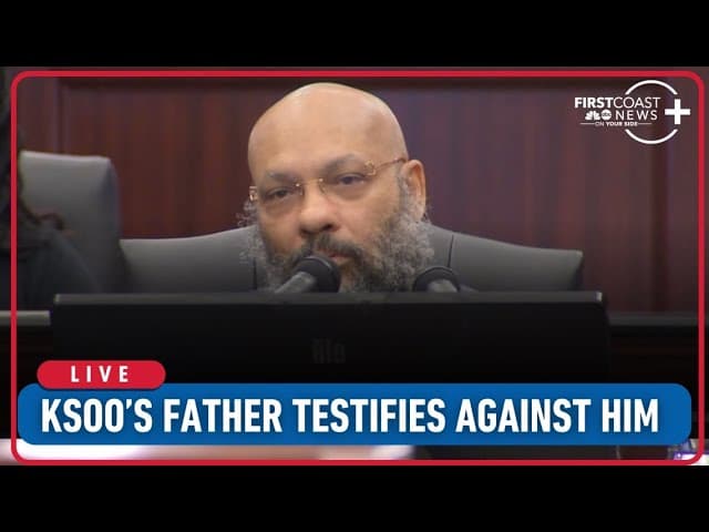 LIVE: Jacksonville rapper Ksoo's father testifies against him in murder trial