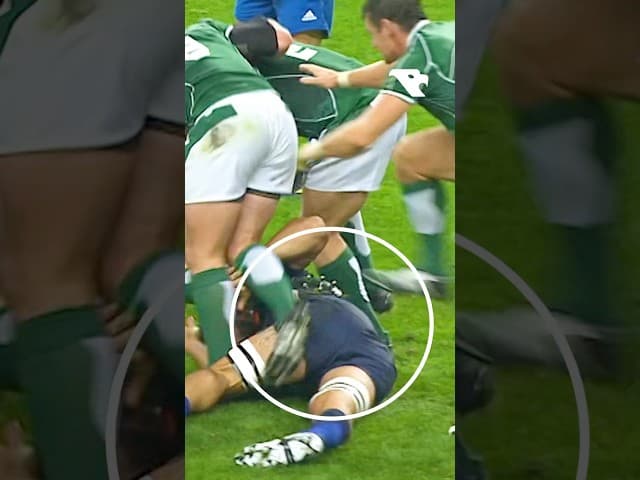 Stamping is not allowed in rugby 🏉 #rugby