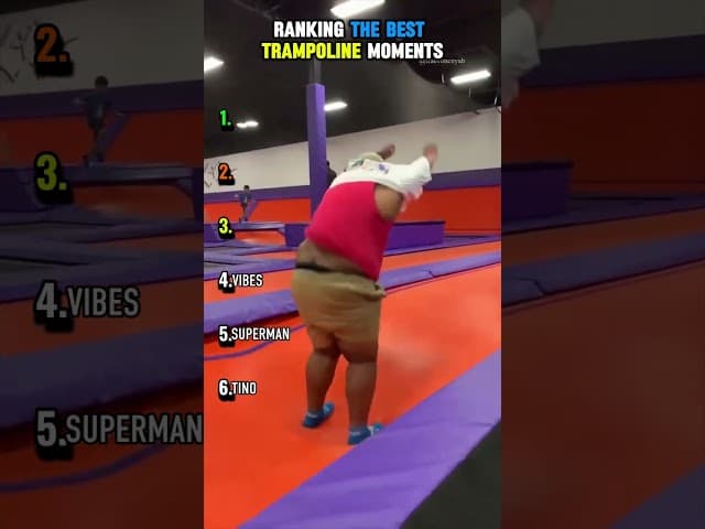 RANKING THE BEST TRAMPOLINE MOMENTS 🤸‍♂️🔥#usa