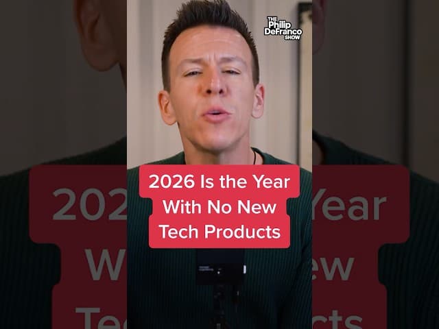 2026 Is the Year With No New Tech Products