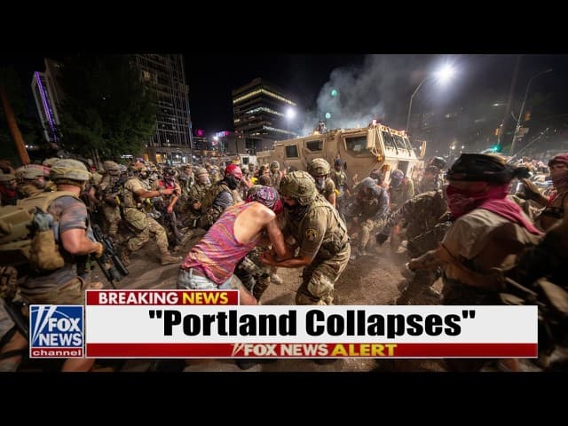 Illegals STORM Portland's Center... ICE Unleashes 'ZERO MERCY' Deportation Unit