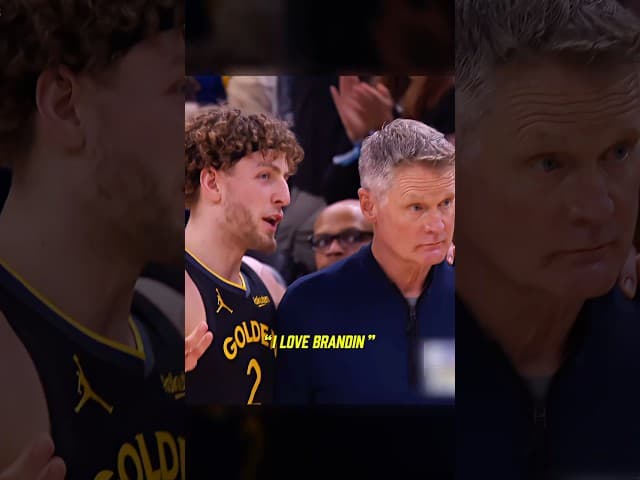 Podz must have SOMETHING on Steve Kerr 🤨 #shorts