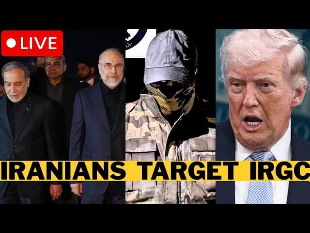 🚨 LIVE: Iranians Begin Killing IRGC On Streets - Ceasefire Talks Close To Collapse