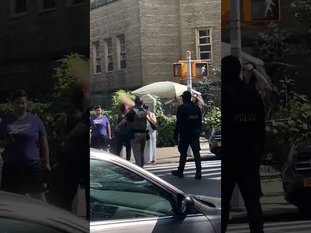 Filming ICE Ends in Pepper Spray