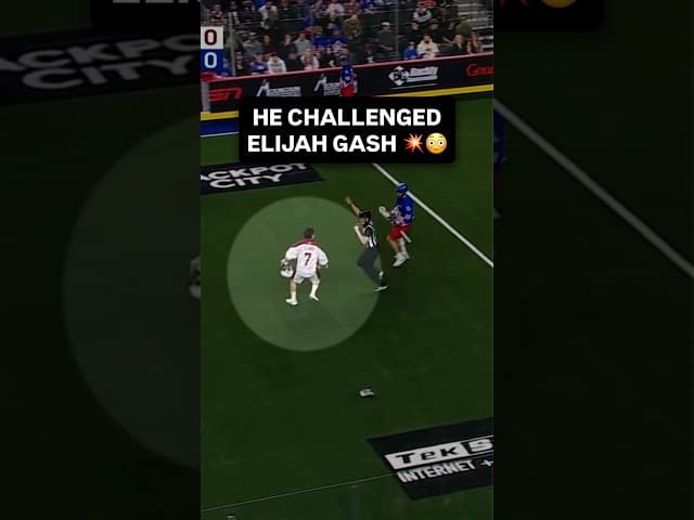 He Fought The SCARIEST Lacrosse Player on Earth 😱 #shorts