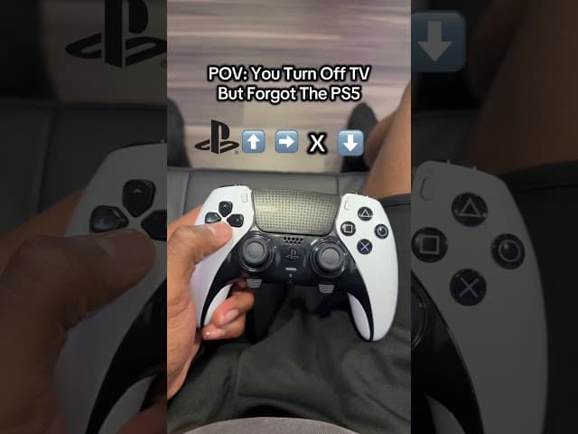 When you forgot to turn off your PS5 💀