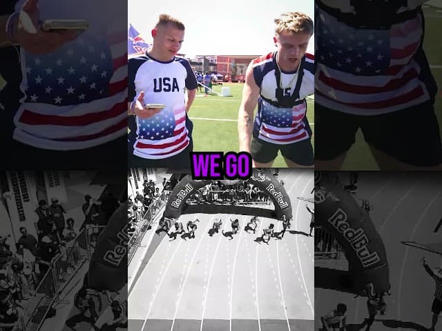 Joe Bart Runs In Ludwigs 100M Dash 😠