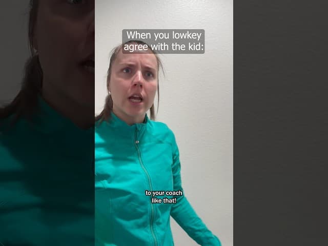 When you lowkey agree with the kid #gymnastics #coaching #clairbearskits