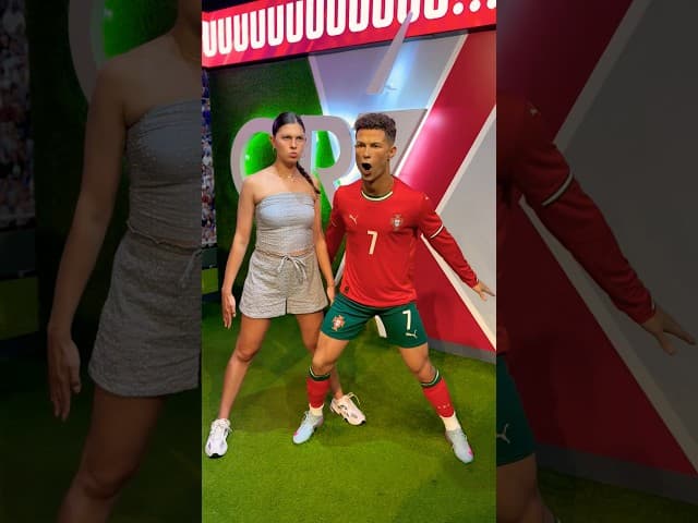 Real or Fake?! 🤔⚽️ #ronaldo
