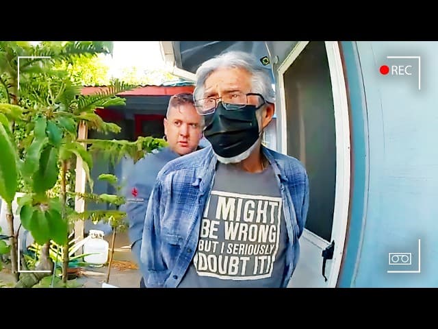 Cops Expose Dad's 40-Year Secret in Front of His Family