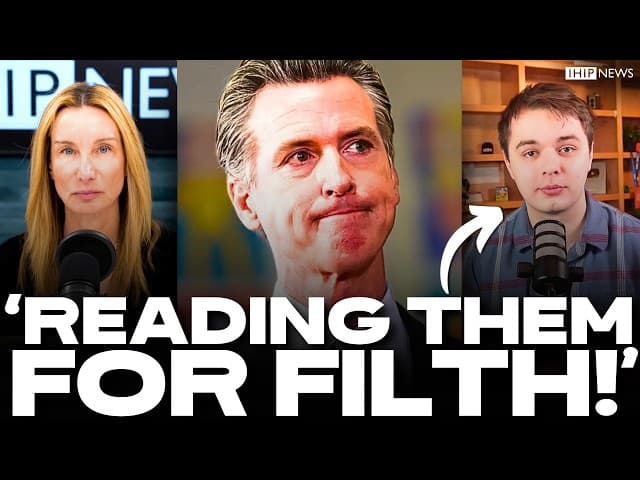 IHIP News: Gavin Newsom WALKS BACK His Fumbled Answer on AIPAC as Dems Prepare for BATTLE Trump!