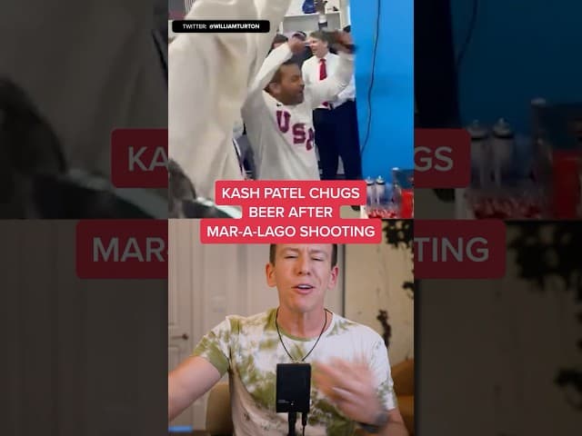 Kash Patel Caught Partying With Team USA During ‘Business Trip’