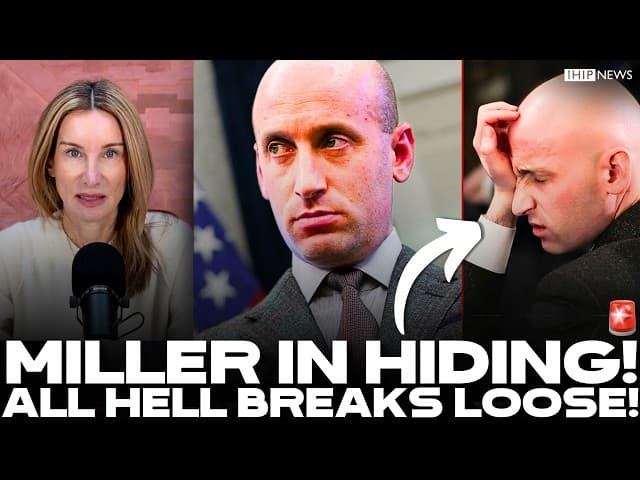 IHIP News: Stephen Miller in HIDING As CHAOS BREAKS OUT at WH! Trump THROWS Them ALL Under the Bus!