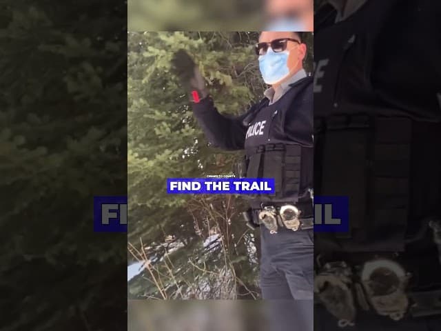 California Homeowner Forces Trespassing Cops To Crawl In Snow!