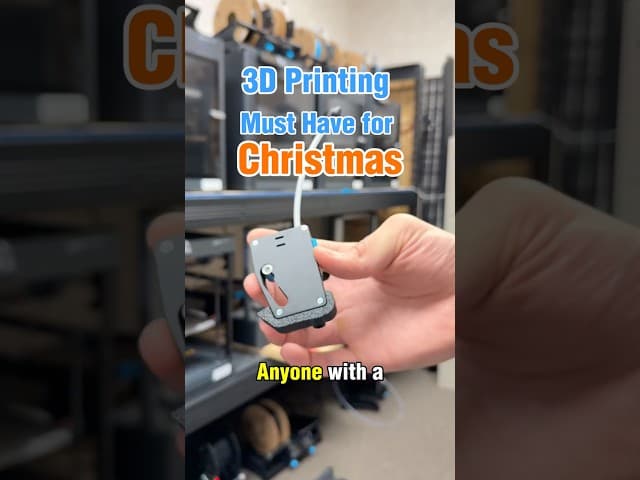 The Perfect Christmas Gift for Anyone With a 3D Printer