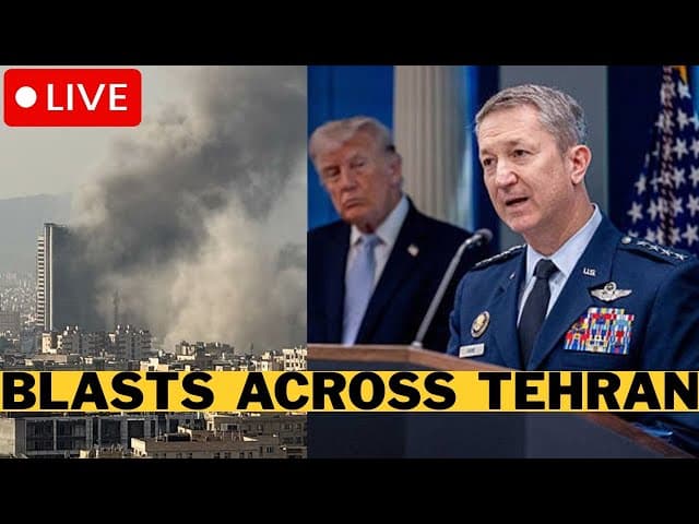 🚨 LIVE: U.S. Military Prepare 'Final Blow' Strikes In Iran - IRGC Beg Trump To End War