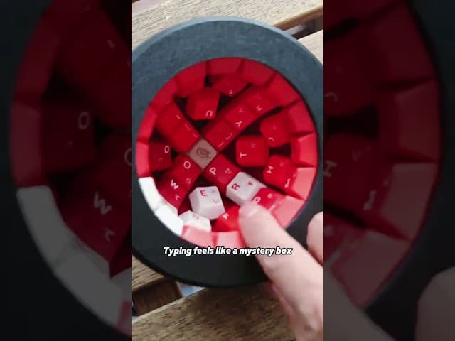 Is this keyboard any good?#Keyboard #TechGadgets #WeirdTech #OfficeSetup #GadgetReview