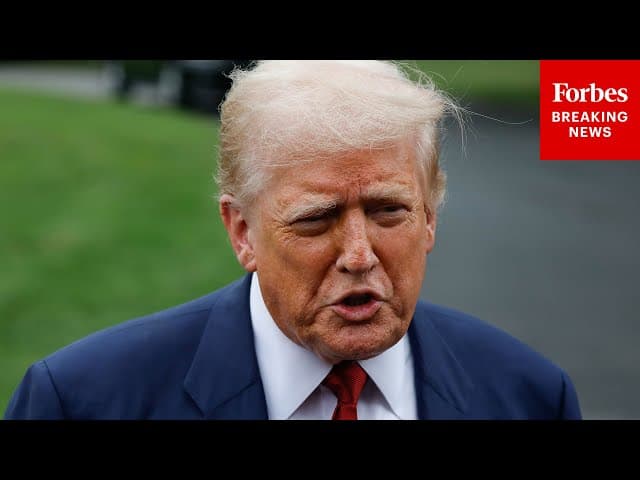 Trump Reacts To Resignation Of Federal Reserve Governor Adriana Kugler